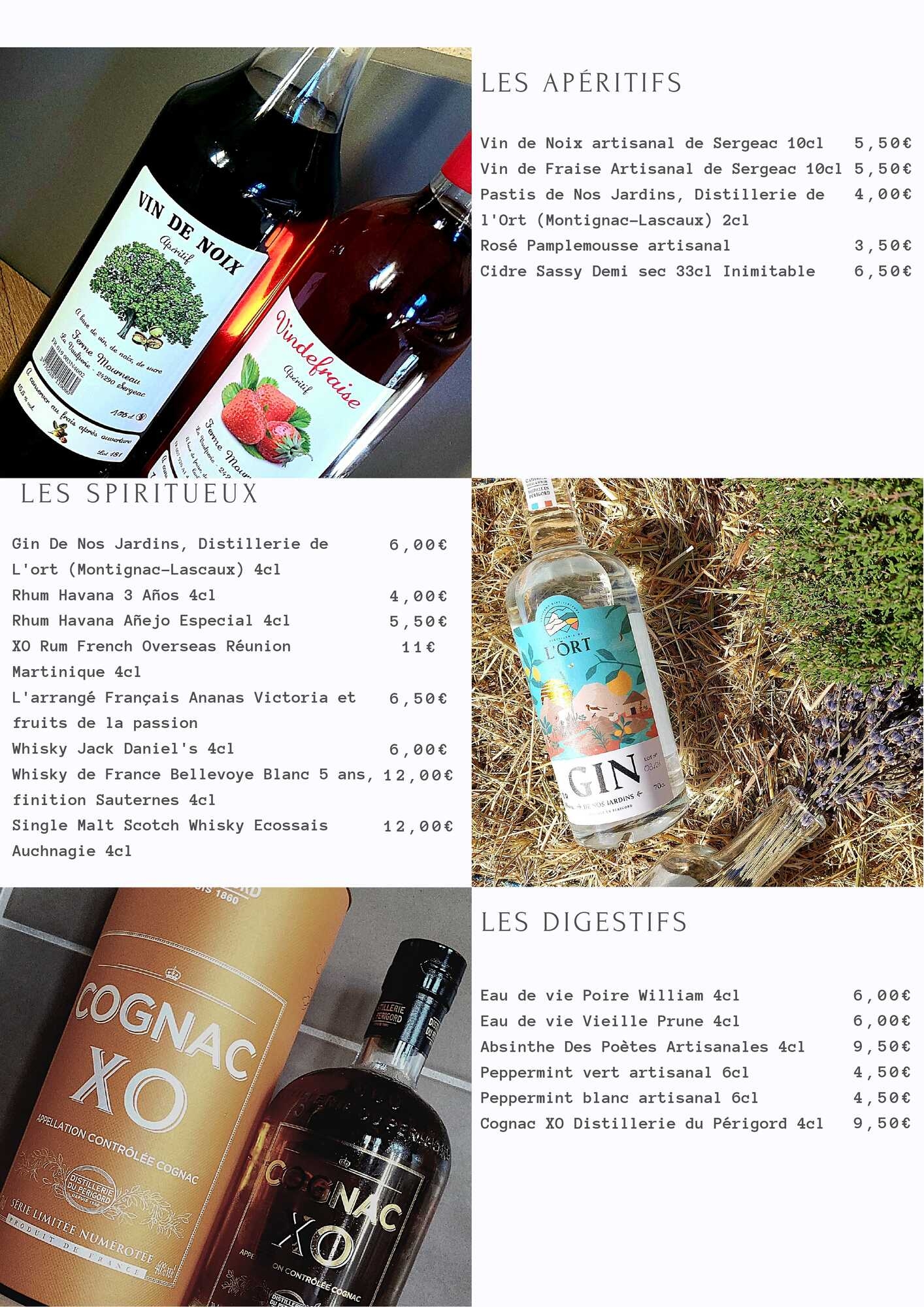 Les Apéritifs