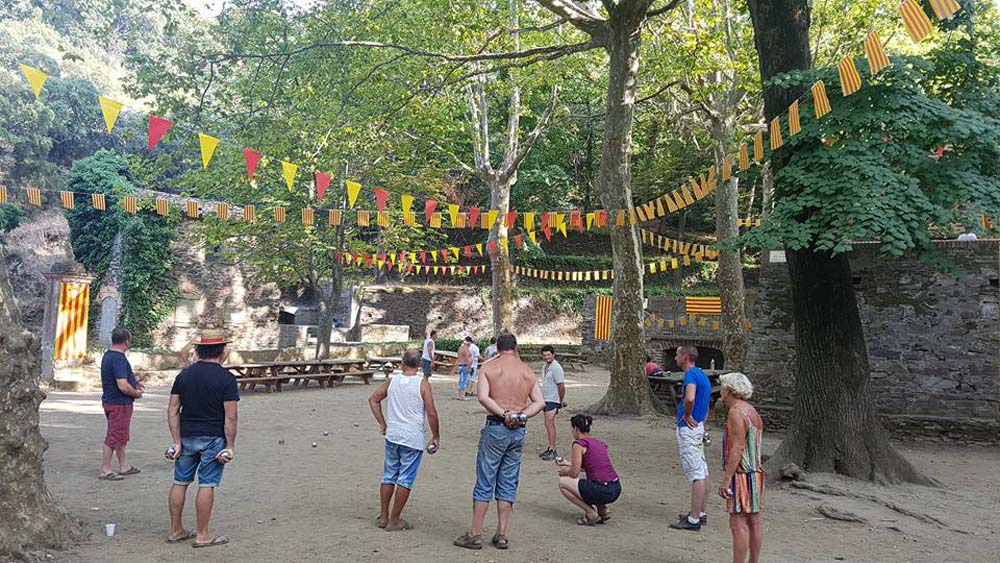 Un endroit insolite à Collioure avec espace pique nique