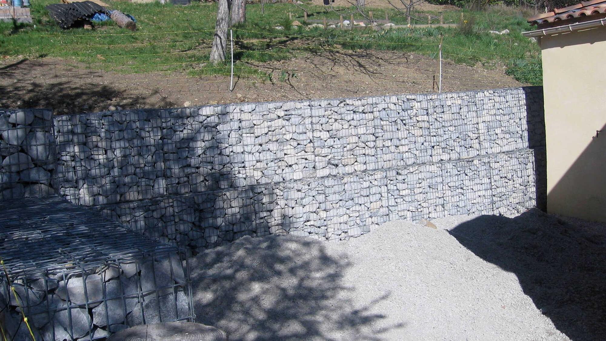 Mur de soutènement