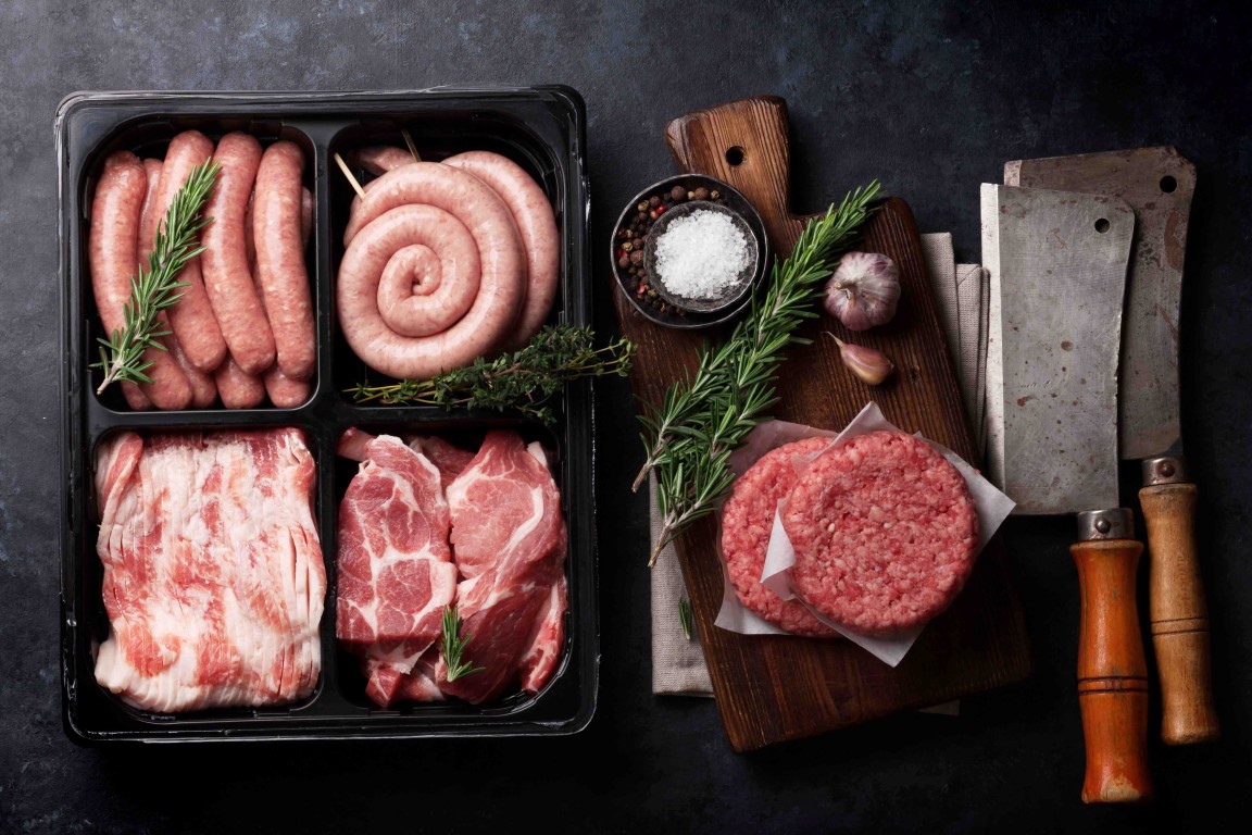 Marteau à Viande En Acier Inoxydable - Set Avec Pinceau Et Couvercle, Pour Attendrir Steaks, Poulet