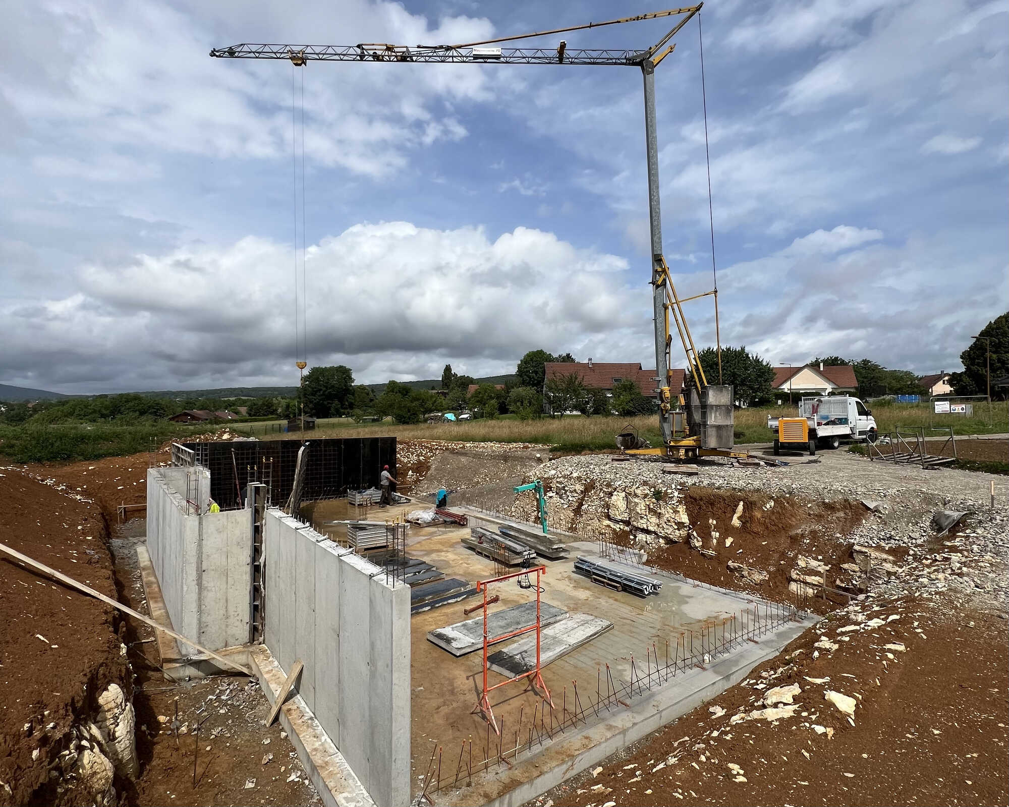 Béton banché