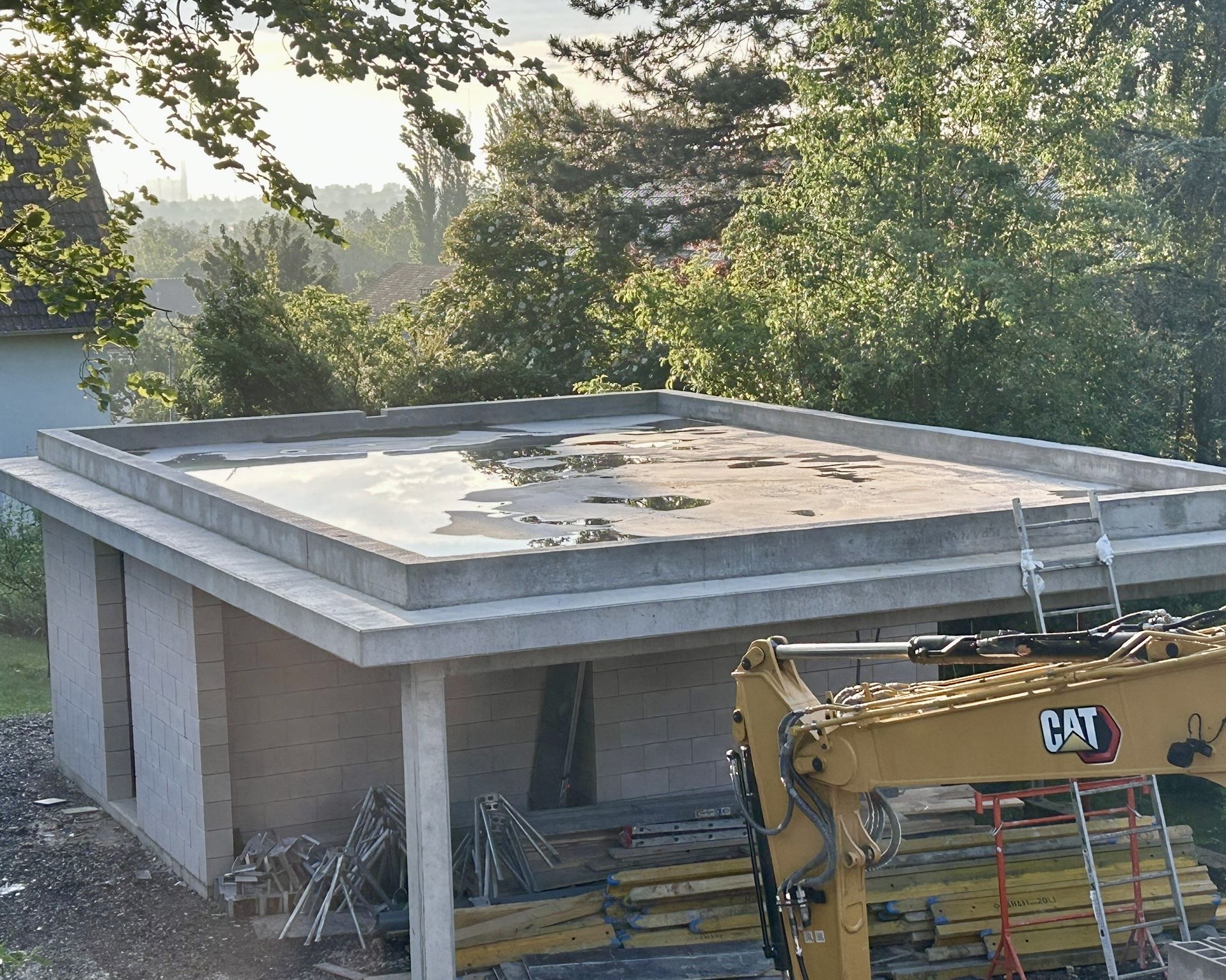 Dalle béton armé