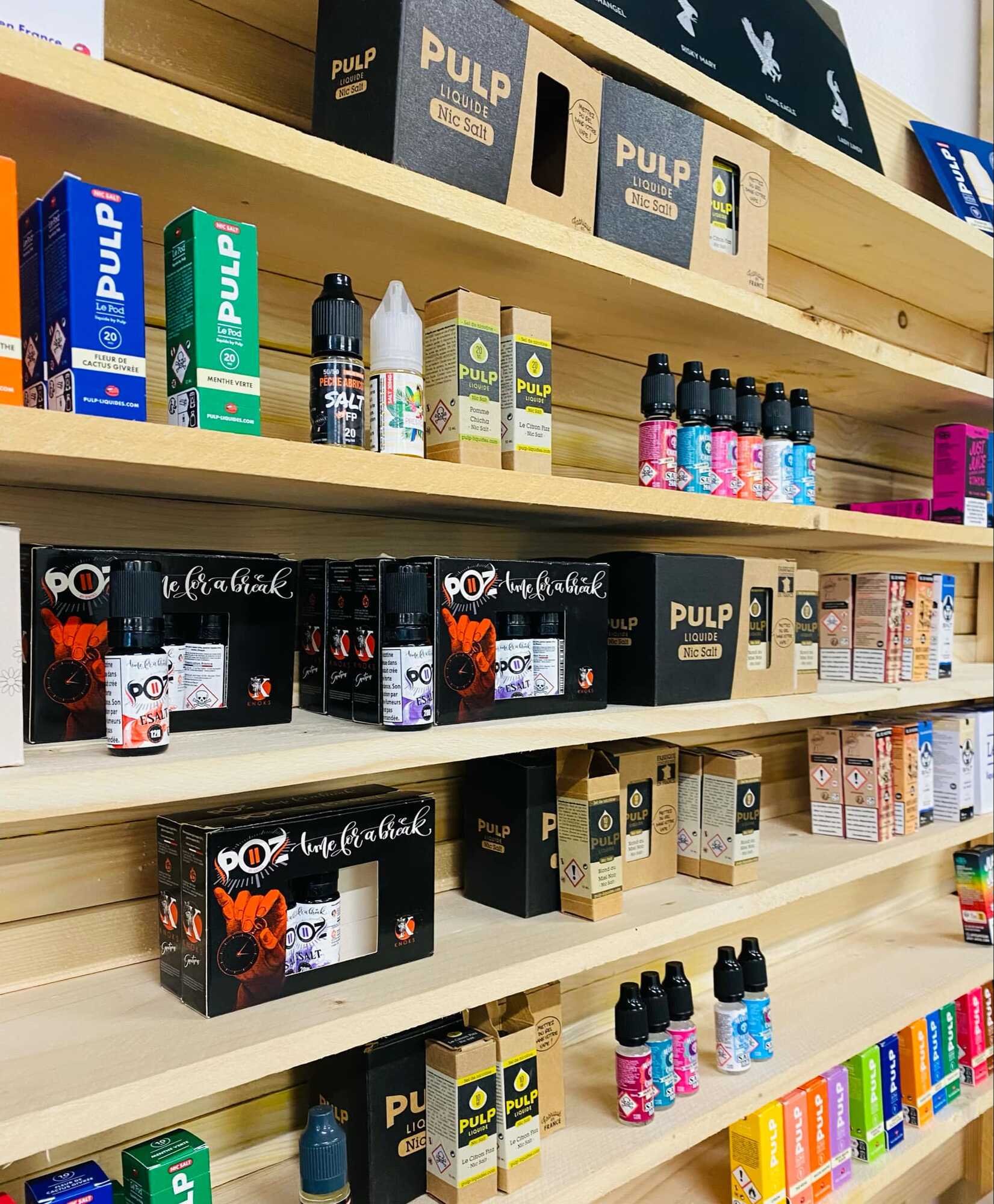 Boutique de e-cigarette à La Buissière